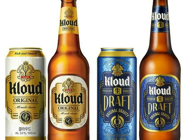 ビールクラウド出庫価格最大13%値上げ＝韓国ロッテ七星飲料（画像提供:wowkorea）