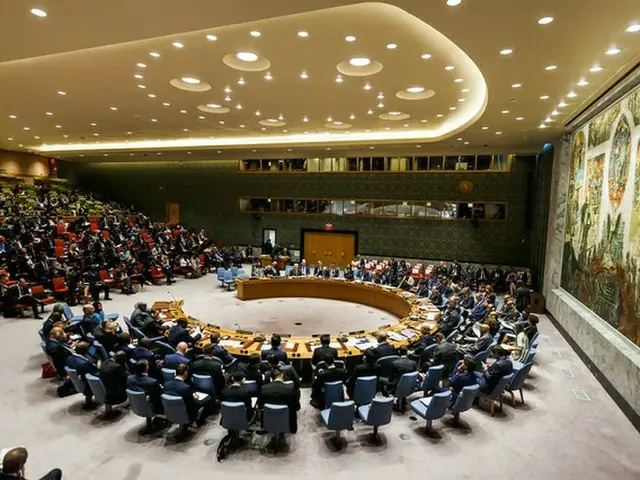 国連の安全保障理事会（画像提供:wowkorea）