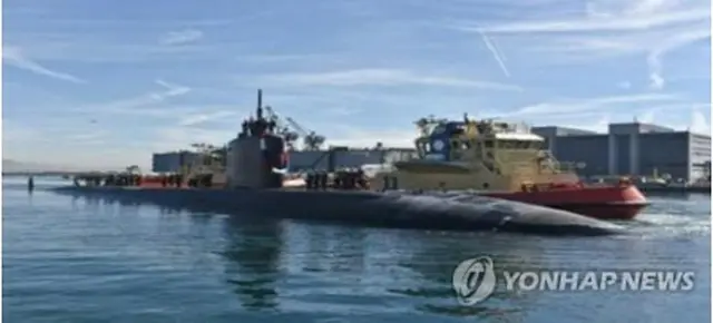 米原子力潜水艦「アナポリス」（同潜水艦ホームページより）＝（聯合ニュース）≪転載・転用禁止≫