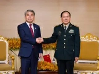 韓中国防相会談で北朝鮮問題協議　韓国「中国が建設的役割を」