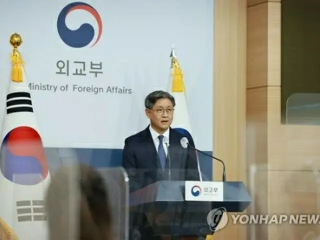 韓国外交部の任報道官（資料写真）＝（聯合ニュース）