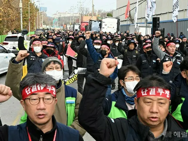 貨物連帯のゼネスト3日目…国土交通部と28日に初交渉＝韓国（画像提供:wowkorea）