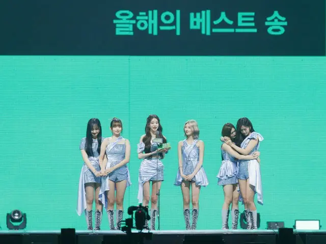 「IVE」、涙の大賞受賞！…「MMA2022」今年のベストソングの主人公に（画像提供:wowkorea）