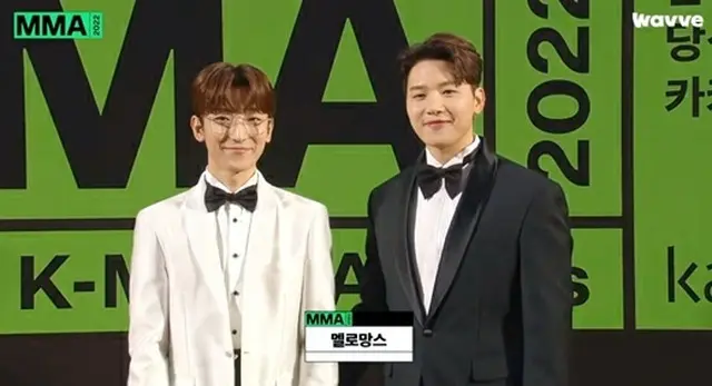 MELOMANCE、「MMA2022」“TOP10”と“ベストOST”で「2冠王」達成…キャリア高空飛行中（画像提供:wowkorea）