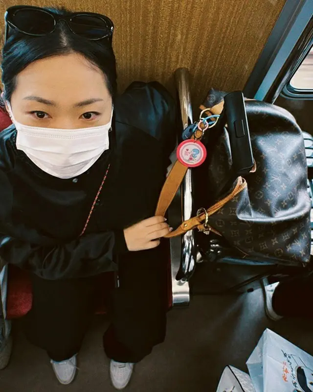 「妊娠」Honey J、夫ジョンダム氏と日本旅行…「優先席からこっそり妊婦バッジ」（画像提供:wowkorea）