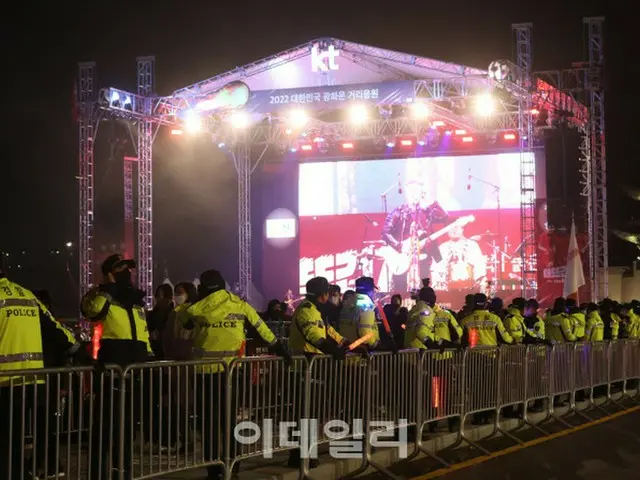 韓国警察、W杯ガーナ戦の街頭応援に約800人を投入（画像提供:wowkorea）