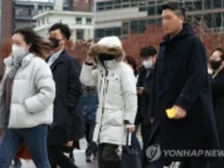 ソウルなど大半の地域に寒波警報　韓国気象庁