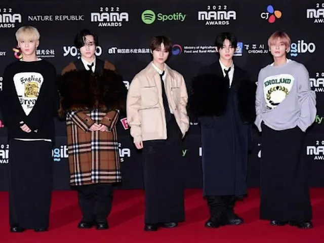 「TREASURE」・「TXT」、「2022 MAMA AWARDS」ワールドワイドファンズチョイス賞を受賞 （画像提供:wowkorea）