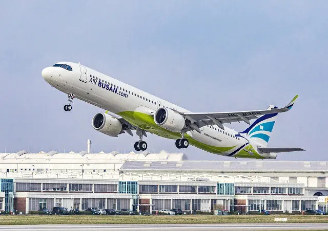 韓国の格安航空会社（LCC）“エアプサン”の航空機（画像提供:wowkorea）