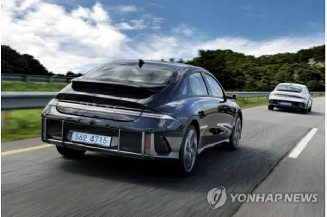 現代のＥＶ「アイオニック６」（提供写真）＝（聯合ニュース）
