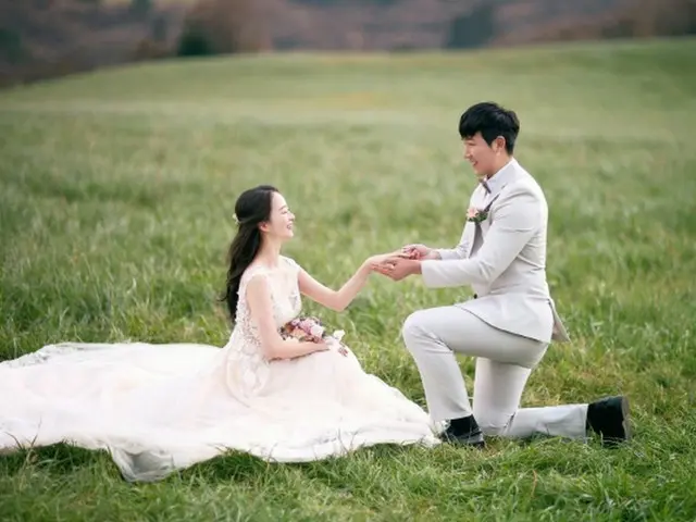 サムスン・ライオンズの元内野手チェ・ヨンジン、3年の交際の末に結婚（画像提供:wowkorea）