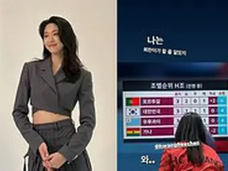 「AOA」ソリョン、「ヒチャンがやると思った」…ユニフォームまで？韓国決勝ゴールのファン・ヒチャンとどんな仲？