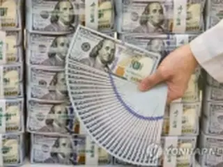 韓国の外貨準備高４１６１億ドル　４カ月ぶり増加