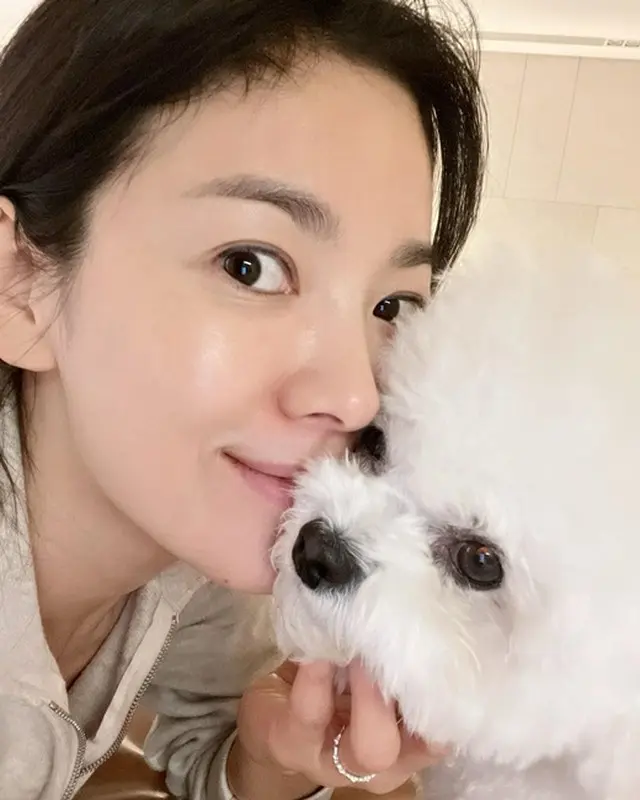 女優ソン・ヘギョ、純度100%の自然美人…化粧気のない接近ショットでも衝撃の美貌（画像提供:wowkorea）