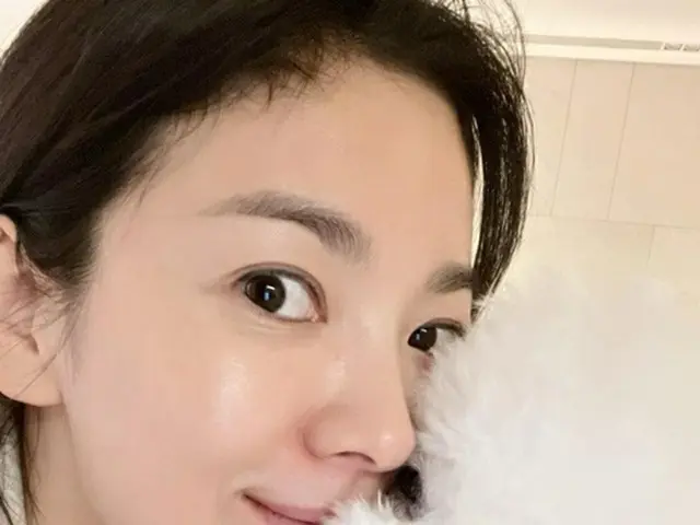 女優ソン・ヘギョ、純度100%の自然美人…化粧気のない接近ショットでも衝撃の美貌（画像提供:wowkorea）