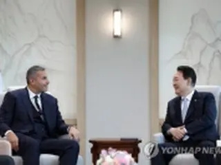 韓国大統領　ＵＡＥに秘書室長を特使派遣へ