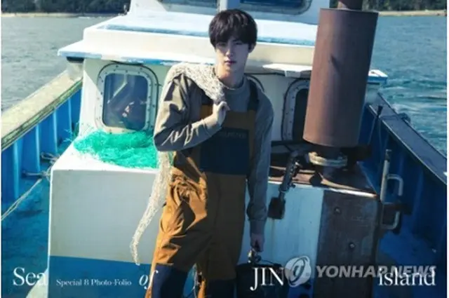 BTSのJINさん（ビッグヒットミュージック提供）＝（聯合ニュース）≪転載・転用禁止≫
