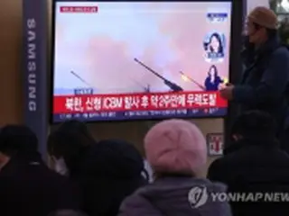 北朝鮮　前日に続き軍事合意違反の砲撃＝韓米訓練に反発