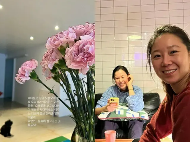 女優コン・ヒョジン、夫ケビン・オーとの新居初公開…13年来の親友イ・ハニも招待“すっぴんの美女たち”（画像提供:wowkorea）
