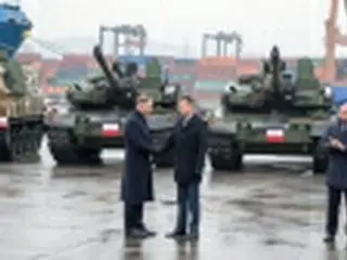 韓国製戦車・自走砲　ポーランドに初引き渡し