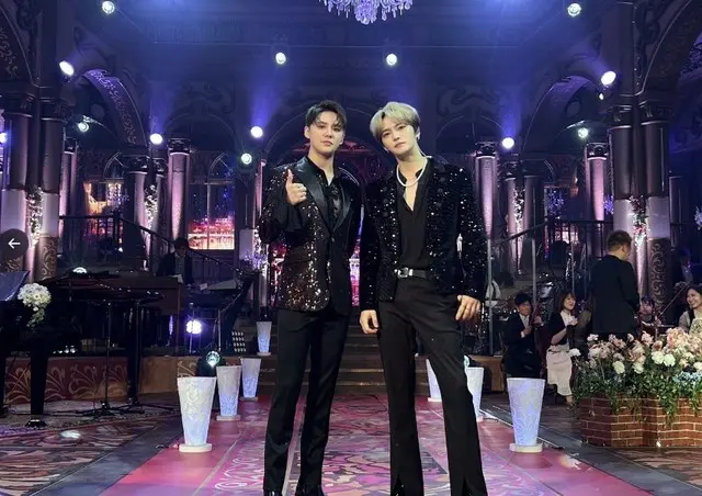 ジェジュン＆ジュンス「FNS歌謡祭」で感動の共演…ステージ前には抱き合う姿も（画像提供:wowkorea）