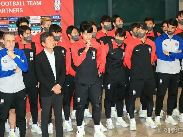 カタール・サッカーワールドカップでベスト16の成果を収めた韓国代表チーム（画像提供:wowkorea）