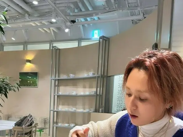 歌手DAWN（ダン）がファンに日常を共有した（画像提供:wowkorea）
