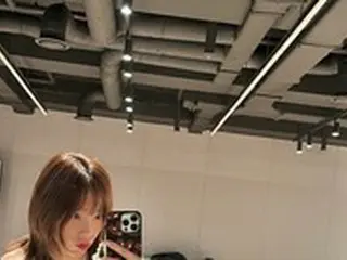 テヨン（少女時代）、練習室の認証ショットを公開