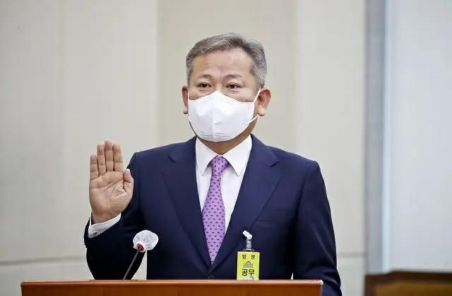 韓国のイ・サンミン（李祥敏）行政安全相（画像提供:wowkorea）