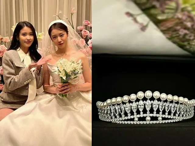IU（アイユー）、”親友”ジヨン（T-ARA）に「誕生石のティアラ」をプレゼント（画像提供:wowkorea）