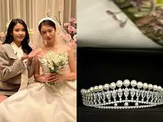 IU（アイユー）、”親友”ジヨン（T-ARA）に「誕生石のティアラ」をプレゼント