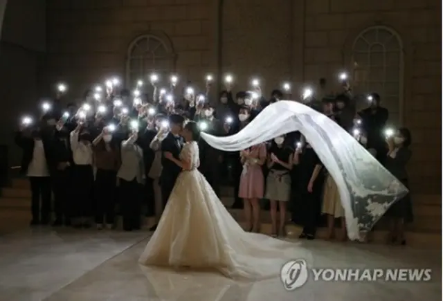 結婚式の風景（資料写真）＝（聯合ニュース）