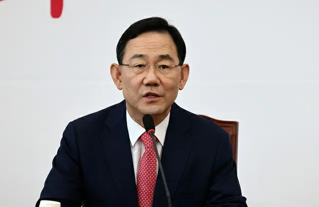 韓国与党“国民の力”のチュ・ホヨン（朱豪英）院内代表（画像提供:wowkorea）