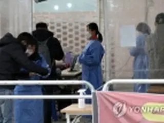 韓国の新規コロナ感染者　2日連続8万人台半ば＝前週から1万人近く増加