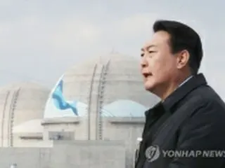 尹大統領「今年は原発産業の再飛躍元年」　原発完工で祝辞