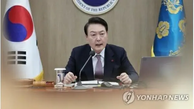 尹大統領＝（聯合ニュースＴＶ）