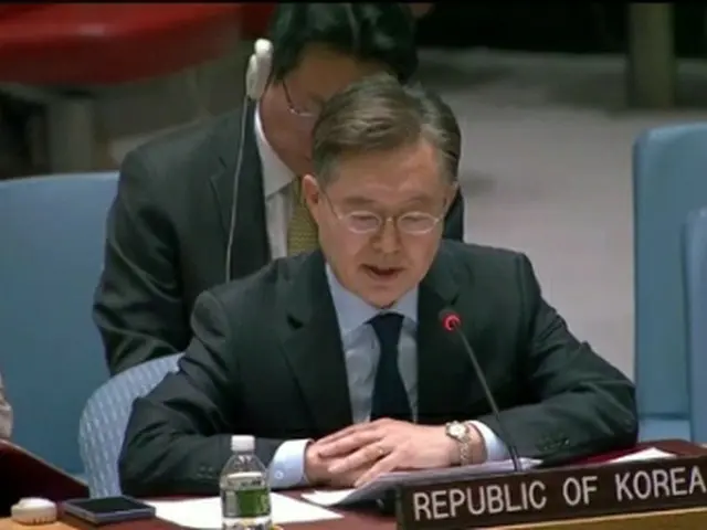 韓国の黄浚局・国連大使（資料写真）＝（聯合ニュース）