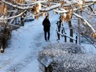韓国首都圏などに大雪注意報　政府が対策本部を稼働