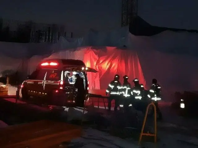 マンション新築現場で一酸化炭素中毒事故…2人意識なし＝韓国京畿道坡州（画像提供:wowkorea）