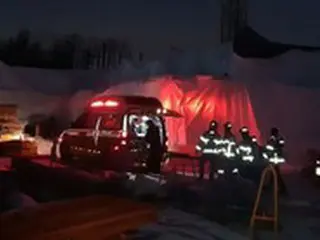 マンション新築現場で一酸化炭素中毒事故…2人意識なし＝韓国京畿道坡州