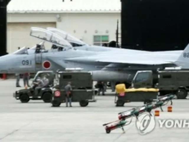 航空自衛隊のＦ１５戦闘機（資料写真）＝（聯合ニュース）