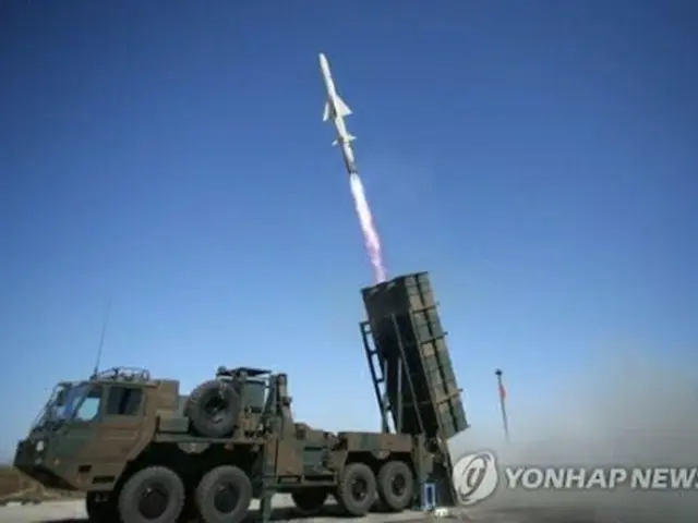 陸上自衛隊の１２式地対艦誘導弾（陸自提供）＝（聯合ニュース）≪転載・転用禁止≫