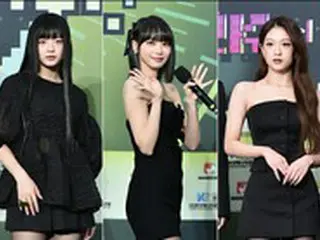 【フォト】キム・チェウォン（LE SSERAFIM）＆ハニ（New Jeans）＆イ・ソヨン（fromis 9）、超ミニブラックドレスで“脚線美対決”