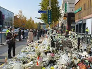 年末行事の相次ぐ取り消し、非難を浴びる梨泰院惨事の犠牲者＝韓国