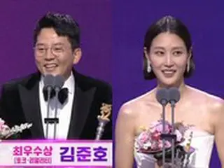 ＜2022 SBS芸能大賞＞、最優秀賞は「アラフォー息子の成長日記」キム・ジュンホ、「ゴールを蹴る彼女たち」イ・ヒョンイ！