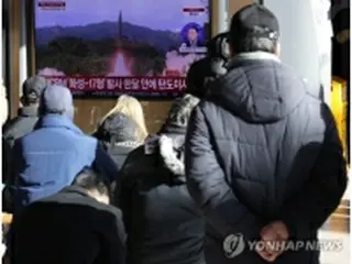 北発射の弾道ミサイルは準中距離２発　約５００キロ飛行＝韓国軍
