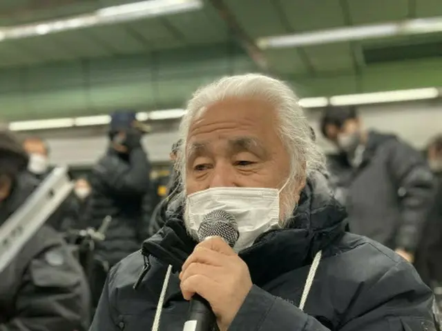 全障連、約50分間の「地下鉄ゲリラデモ」を終了…21日は烏耳島駅から開始＝韓国（画像提供:wowkorea）