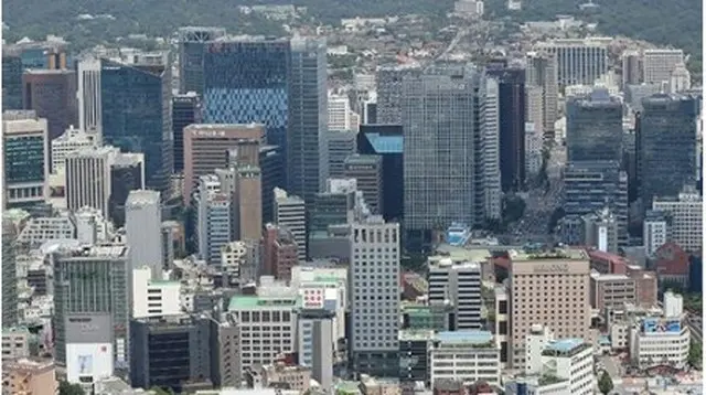 ソウルのオフィス街（資料写真）＝（聯合ニュース）