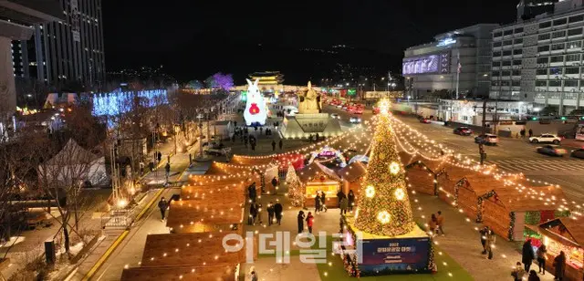 ＜韓国旅行＞光化門広場一帯で光のフェスティバル開催…31日にはカウントダウンイベントも（画像提供:wowkorea）