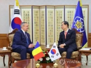 韓国・ルーマニア首相　原発・防衛産業での協力策協議